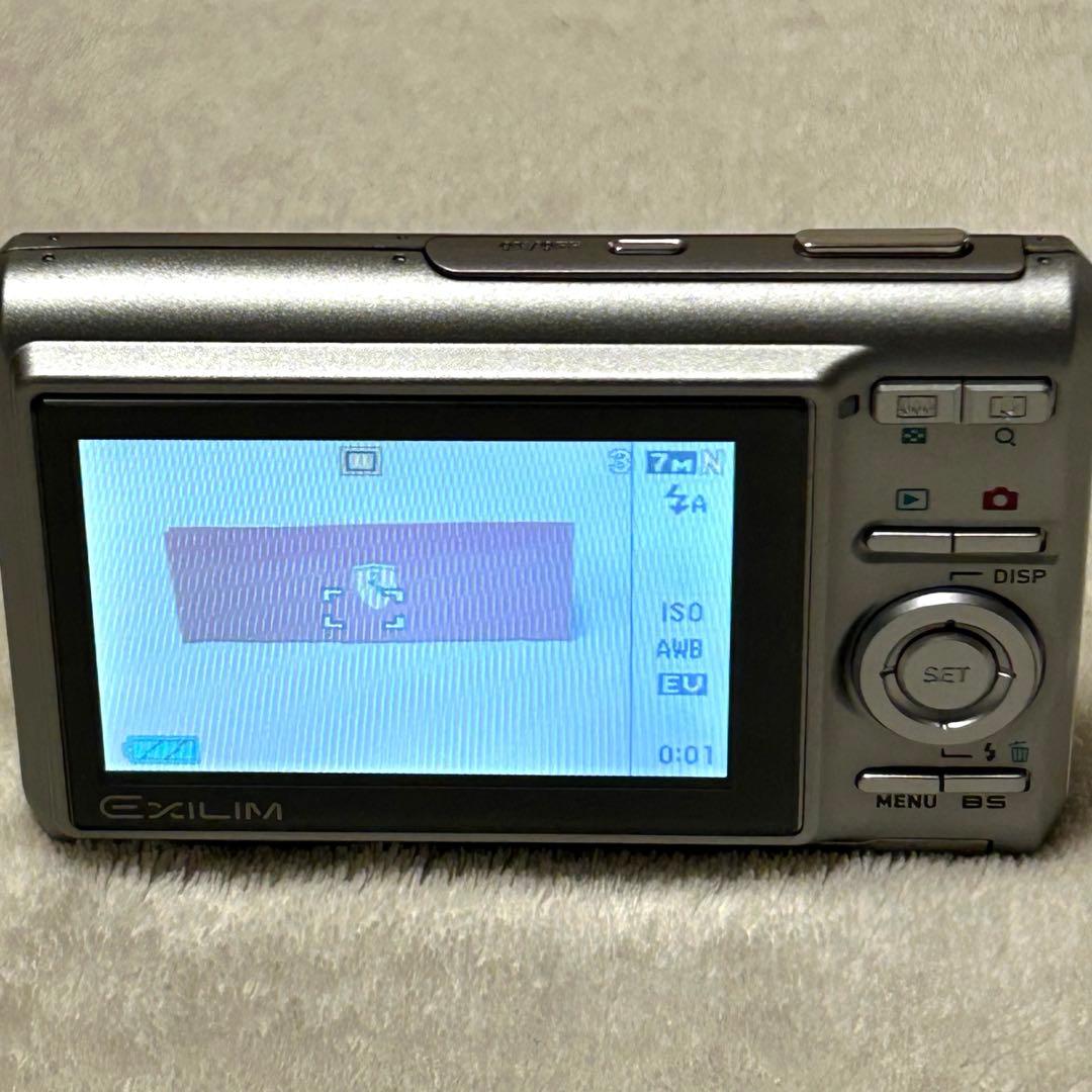 【美品 動作確認済】カシオ エクシリム EX-Z75SR EXILIM ZOOM