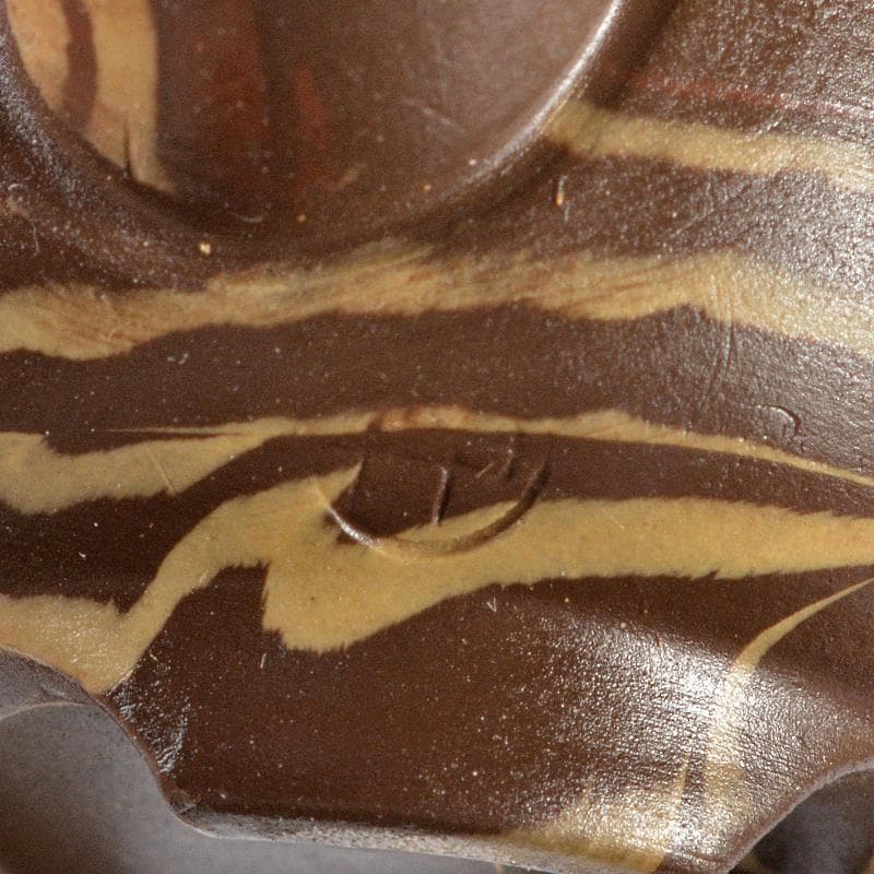 常滑　伸康焼　練込　ミニチュア茶器揃　桐箱　V　R5401