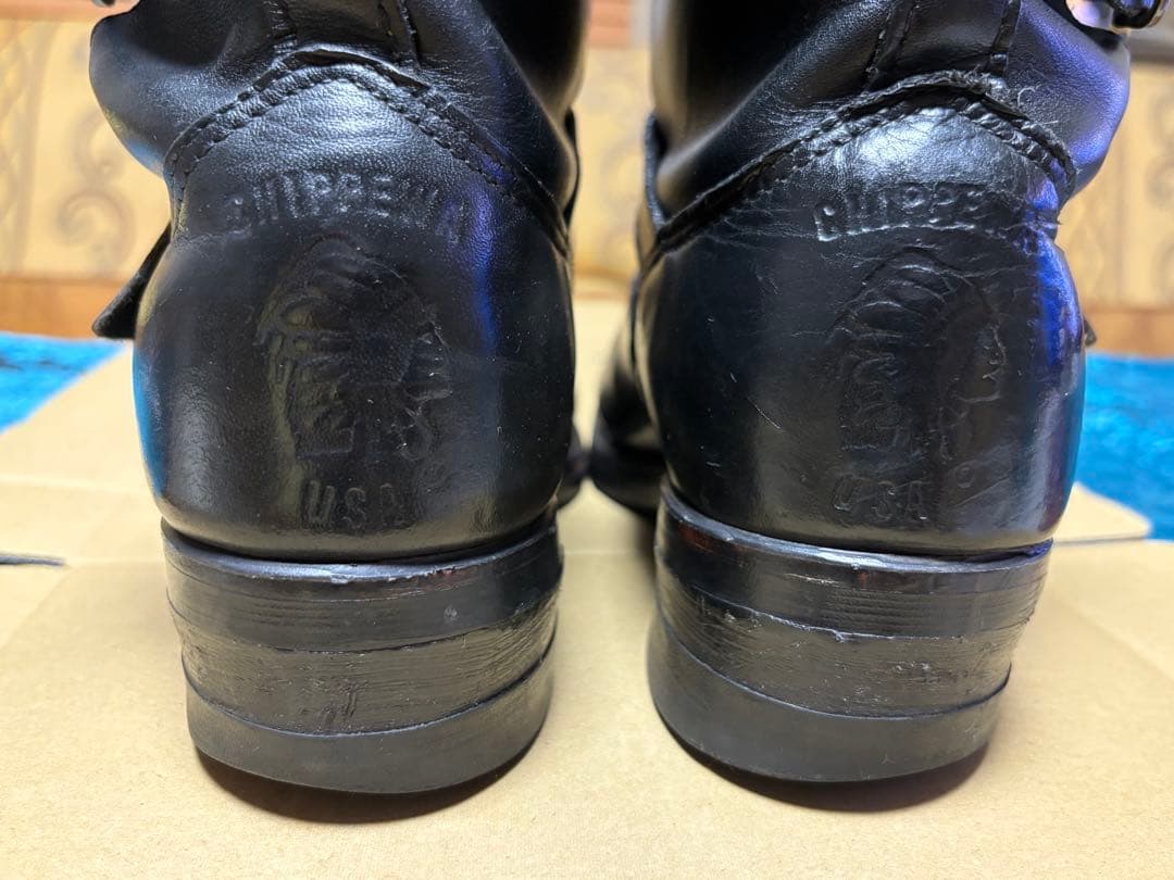 チペワ Chippewa ショートエンジニア ブーツ 27872 サイズ9D