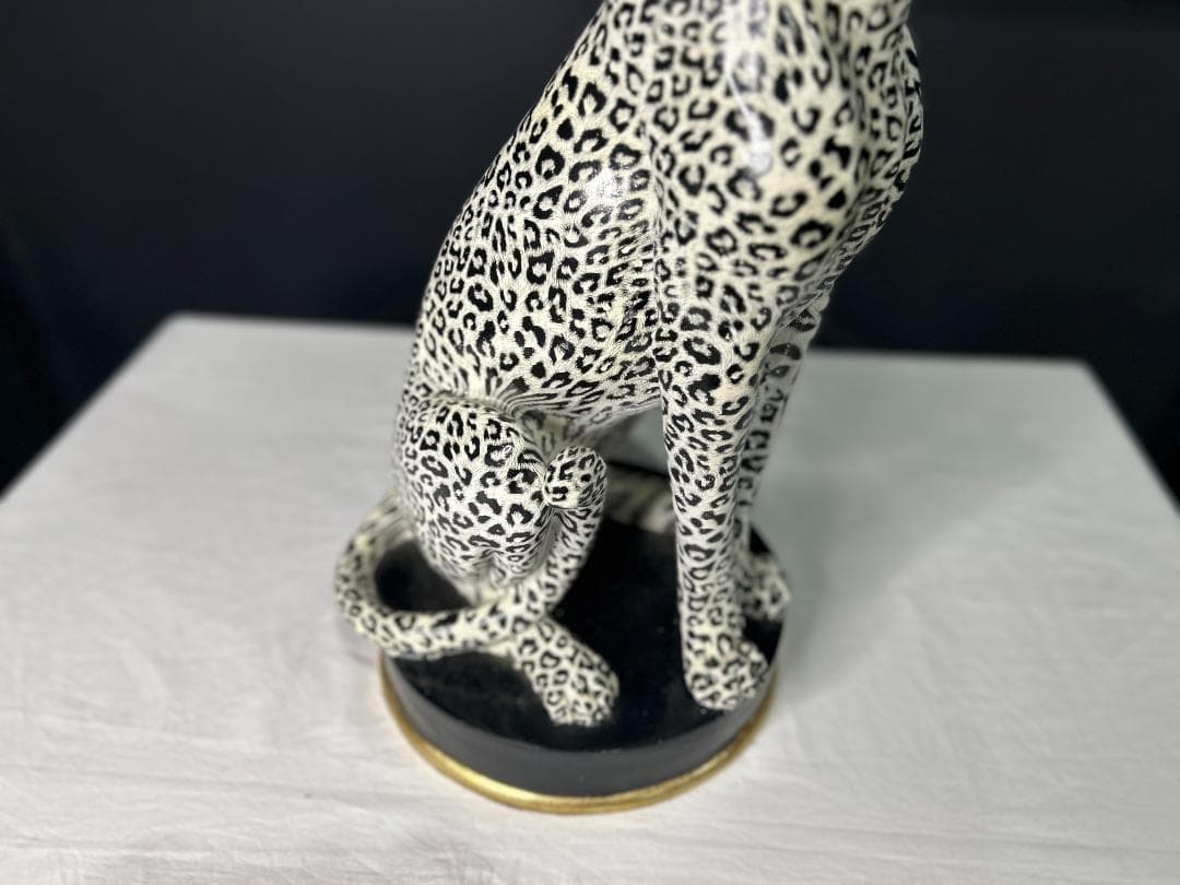 ▲希少品▼ KARE　カレ　チーター　オブジェ　デコフィギア　置物　豹柄