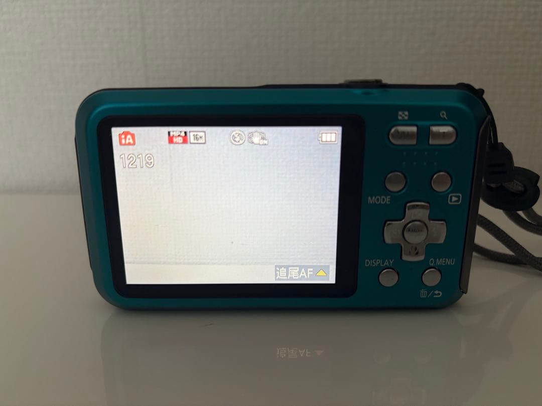 【動作確認済】パナソニック LUMIX DMC-FT20 防水　コーラルブルー