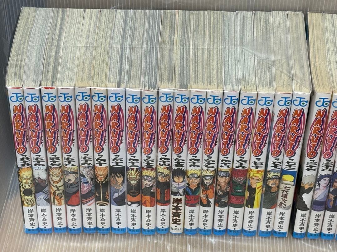 【URT12m】《比較的良品》 NARUTO-ナルト- 全72巻全巻セット