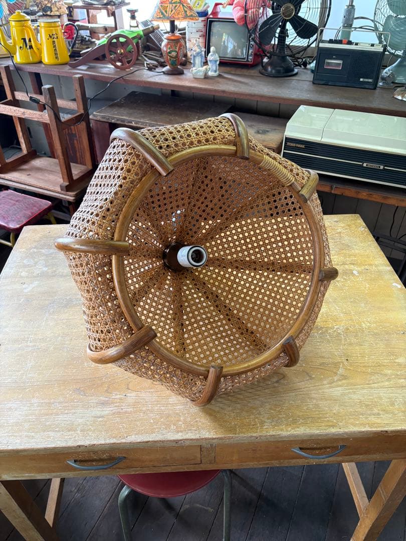 mik　ペンダントライト　吊り下げ照明　ラタン　モダン　ラタン照明