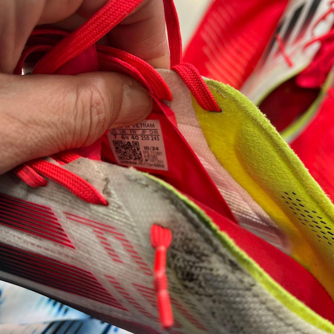 adidas F50 HG/AG サッカーシューズ スパイク　サイズ25.0