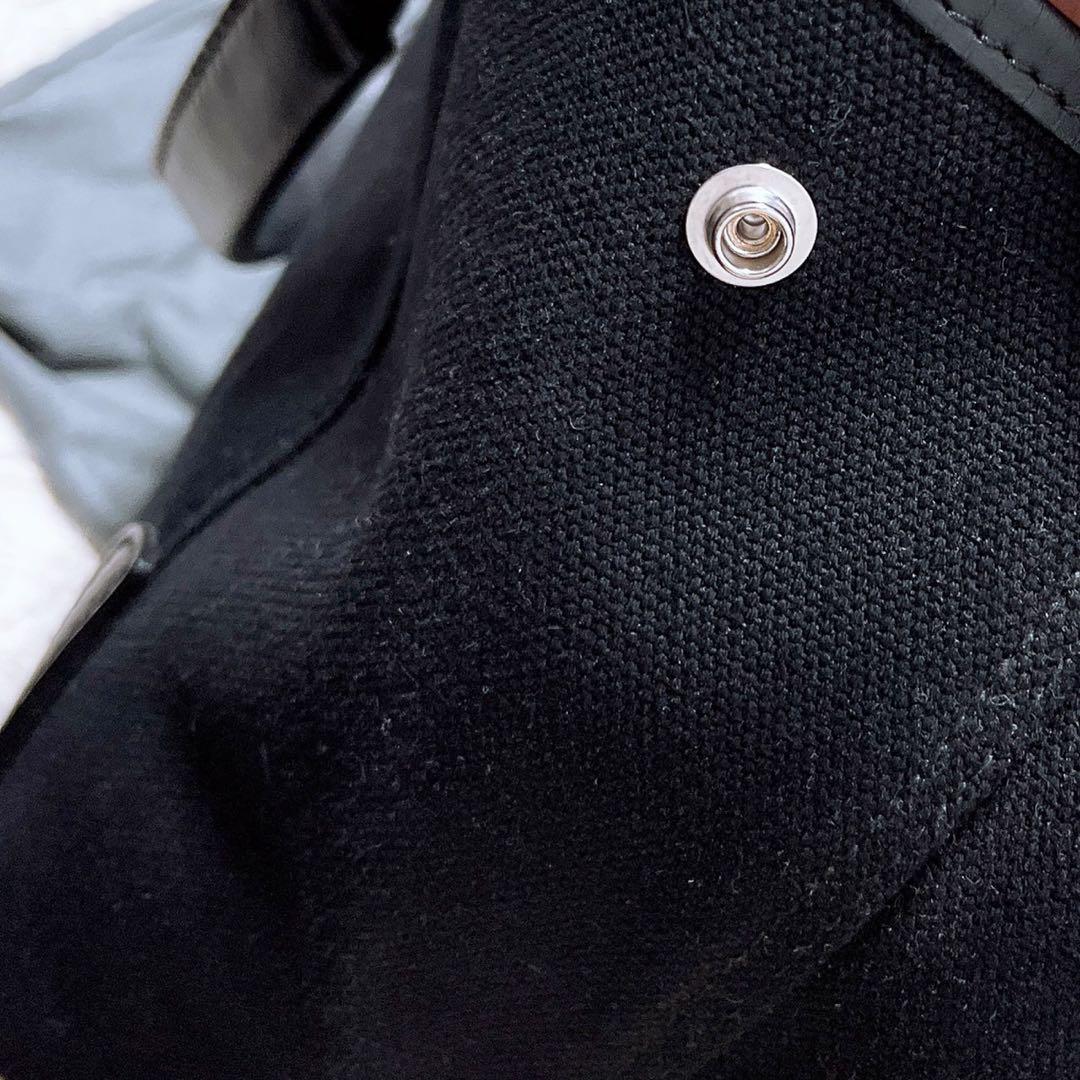 美品 BALENCIAGA ハンドバッグ トートバッグ ネイビーカバスS