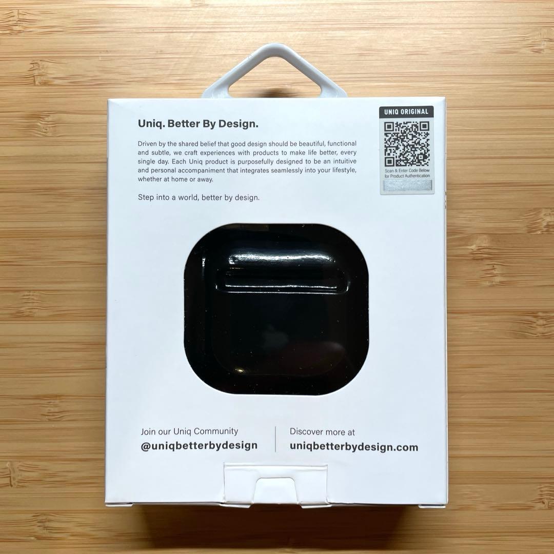 使用回数1回!国内正規店購入 Apple AirPod4 本体 ＋ クリアケース