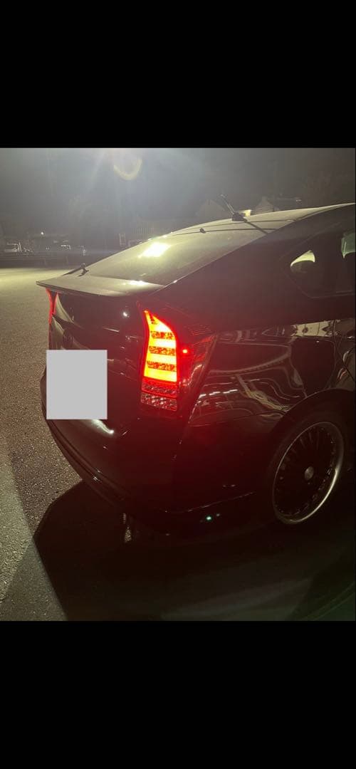 トヨタ　プリウス30 前期SONAR テールランプテールライト左右セット中古品