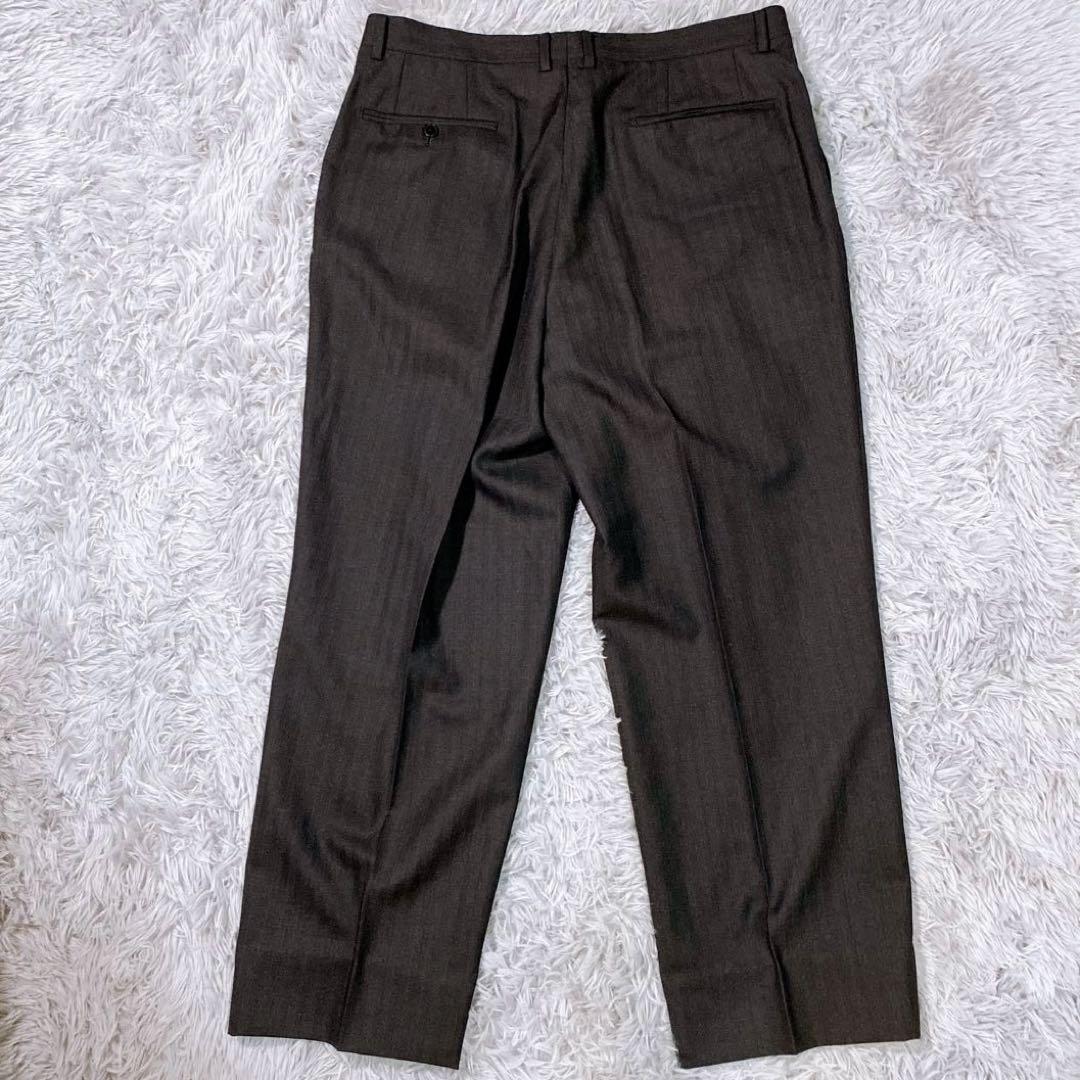 Savile Row サヴィルロウ スーツ グレー ストライプ BE7 ウール