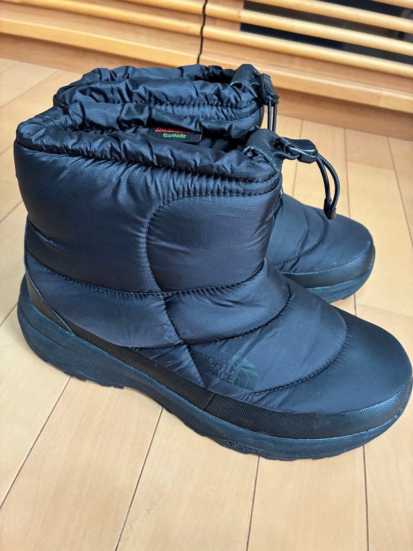 ノースフェイス ヌプシブーティWP ショート黒 28cm north face