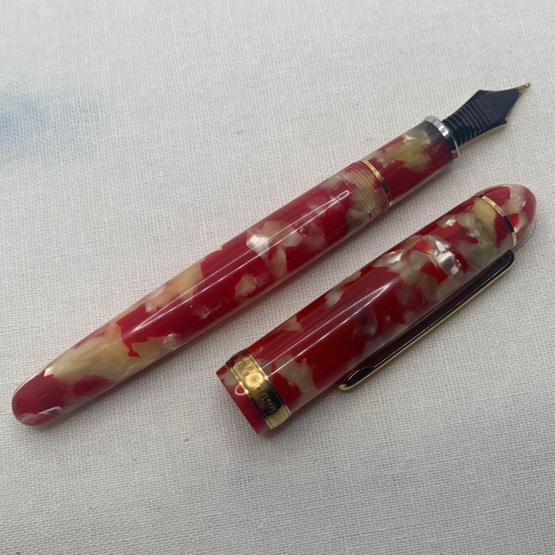 【特価】プラチナ　#3776 センチュリー　キンギョ 14K B