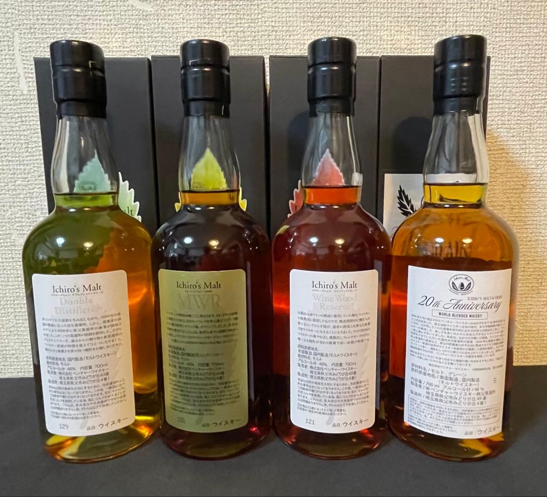イチローズモルト 秩父 DD MWR WWR 20th アニバーサリー