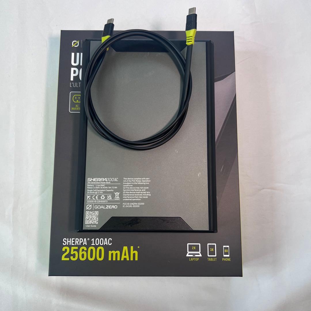 スマホアクセサリー GOAL ZERO Sherpa 100 AC Power Bank 4th