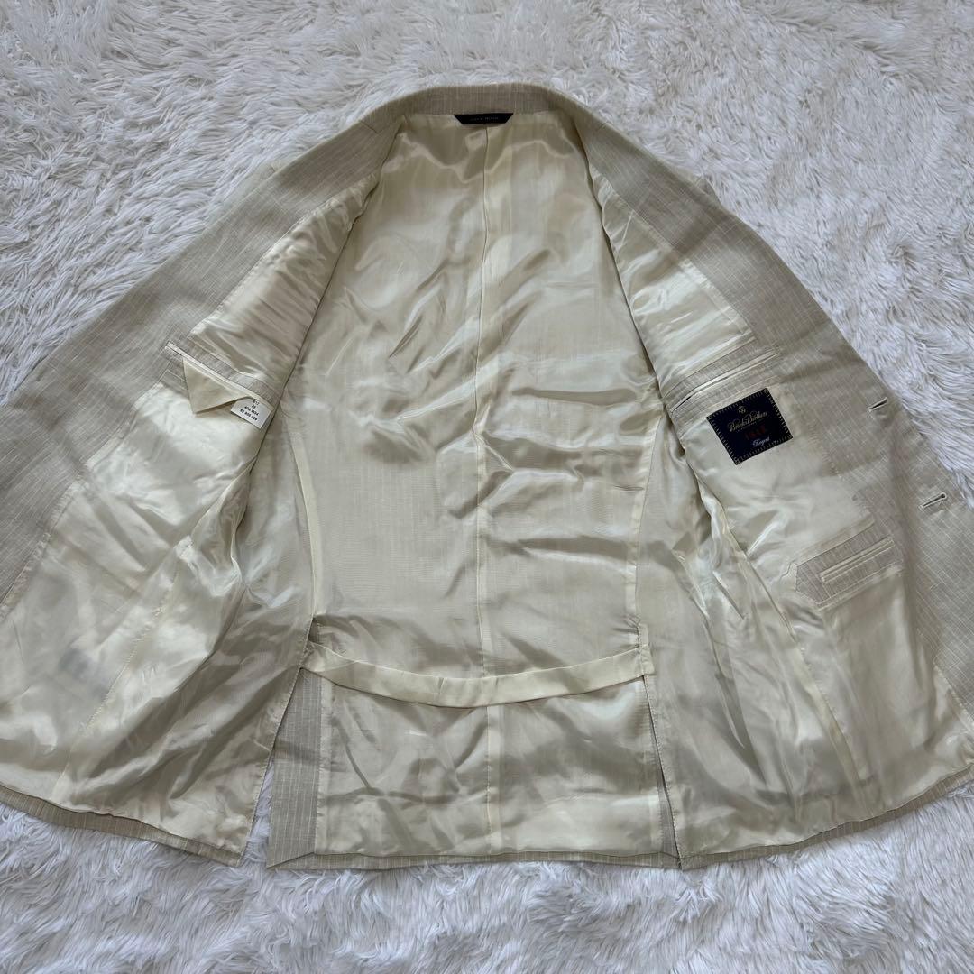 美品✨ブルックスブラザーズ リネン100% regent セットアップ スーツ