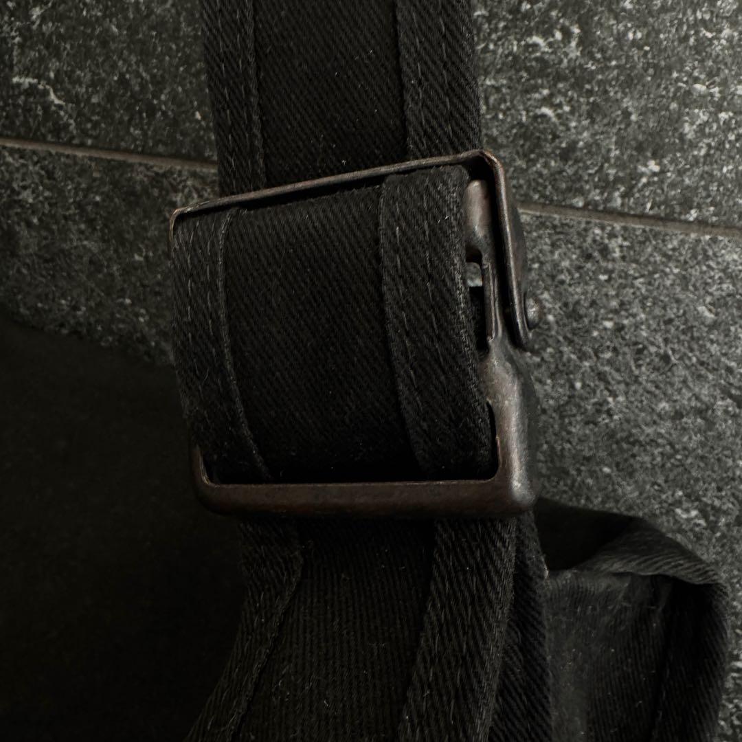 PORTER ブラック メッセンジャーバッグ大容量　黒