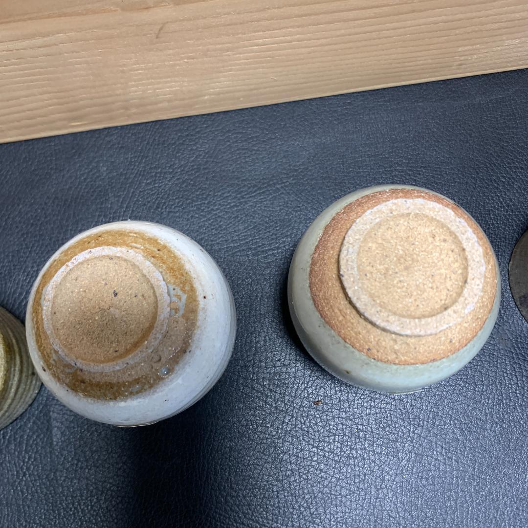 人間国宝　唐津焼 十三代 中里太郎右衛門 湯呑 5客 5個セット 絵唐津　逸品