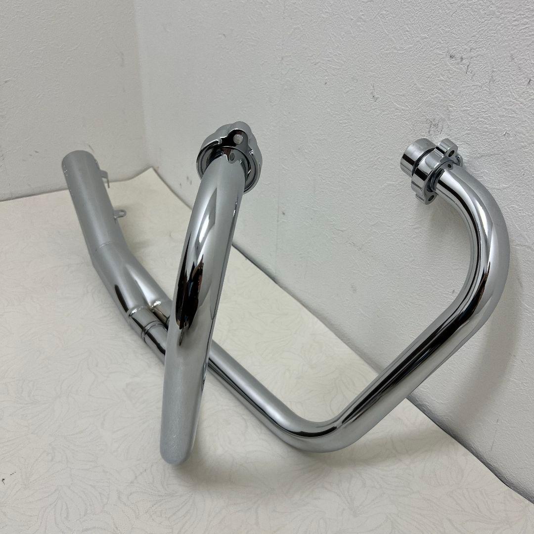 のびた　GS400ヨシムラタイプメッキマフラー