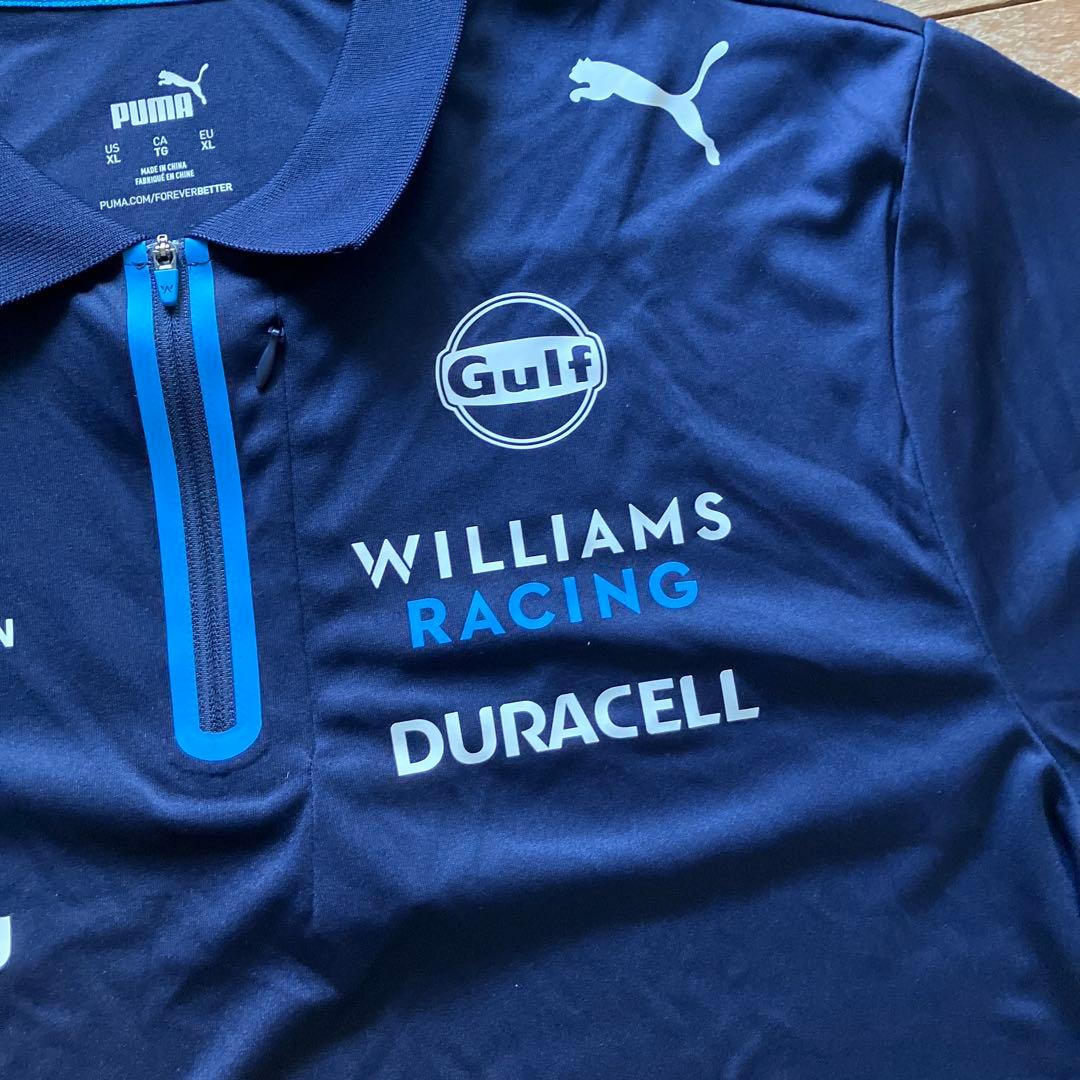 2024 ウィリアムズ　F1 チーム　スタッフ用　ポロシャツ　チーム支給品