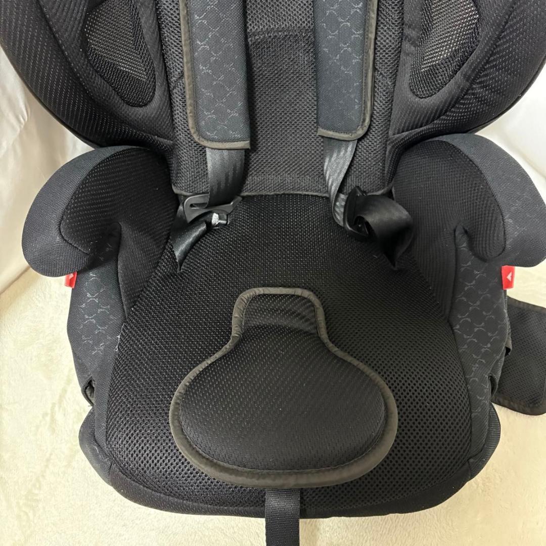 美品 Aprica アップリカ エアグルーヴ プラス ブラック ジュニアシート