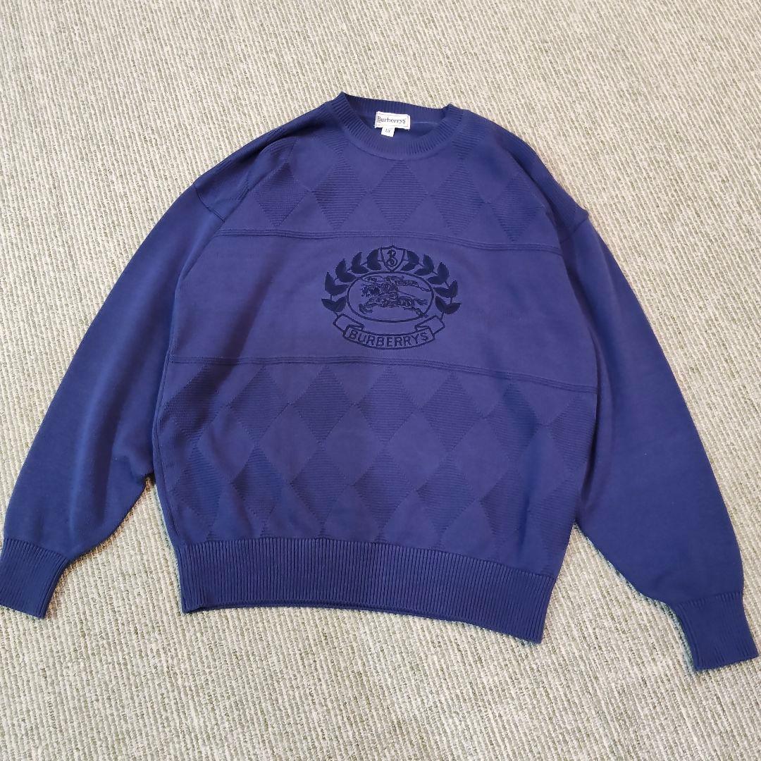 BURBERRY Burberry's ニット セーター ホースロゴ アーガイル