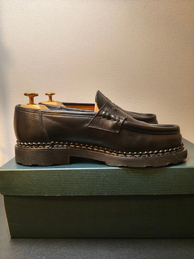 Paraboot REIMS / LIS NOIR UK6 パラブーツ ランス