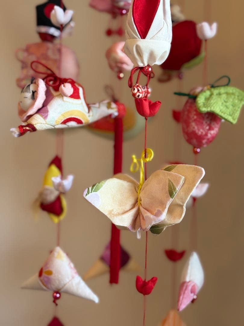 可愛いつるし雛　No.171 桃の節句・ひな祭り・吊るし飾り・節句飾り・ひな人形