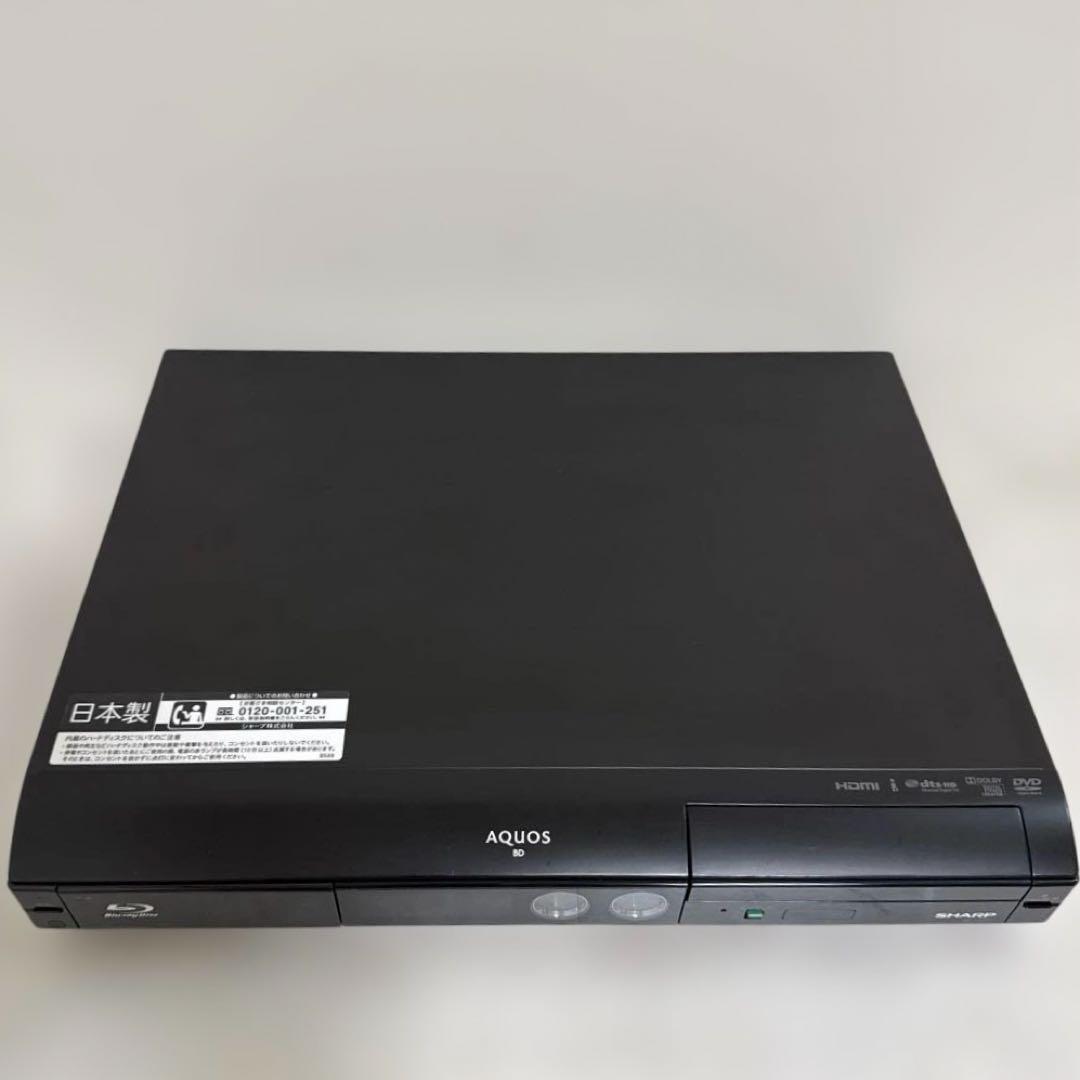 SHARP AQUOS アクオス250GB ブルーレイレコーダー HDMI付