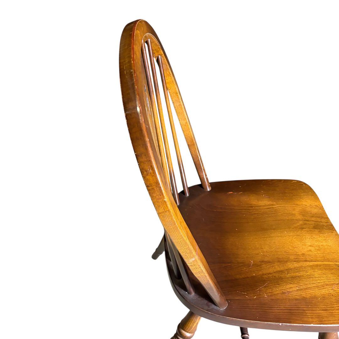 希少 飛騨産業 キツツキ ダイニングチェア ウィンザーチェア