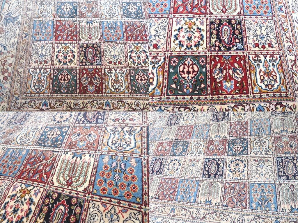 展示品　ペルシャ絨毯　ムード　絨毯　カーペット　大判　高級　ラグ