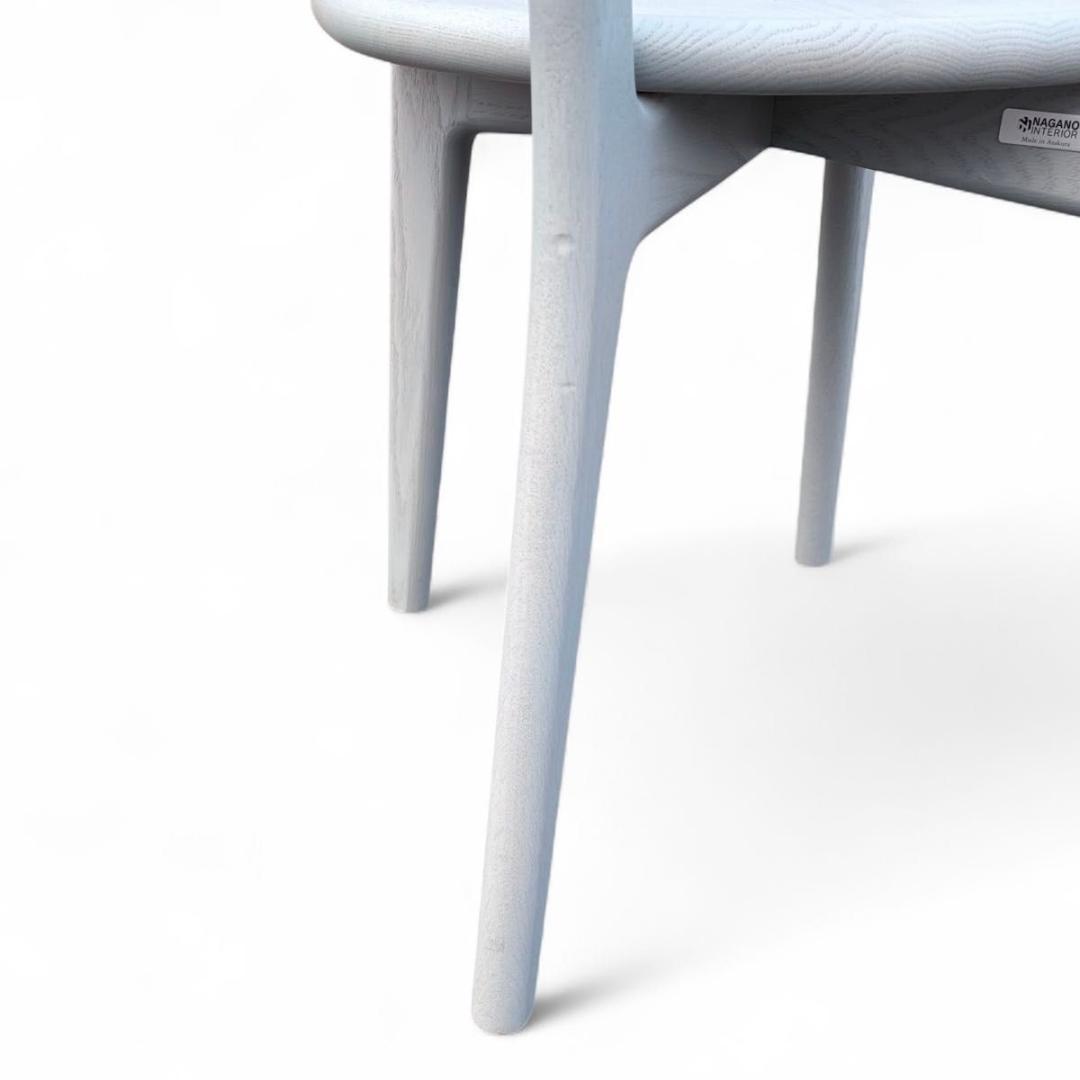 ナガノインテリア フレンドリー ノーマ チェア DC340-1N グレー 廃盤