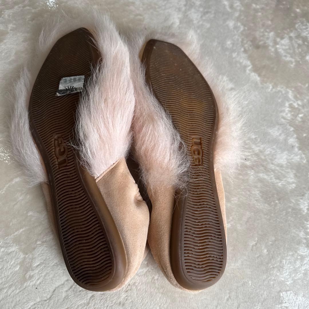 【sanpei UGG アグ】ジニー フラッフ フラットシューズファー★