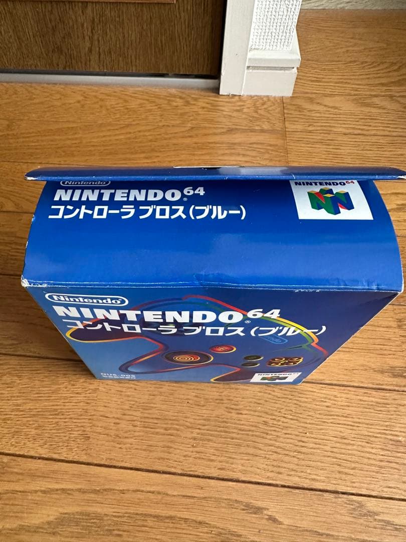 Nintendo64 コントローラーブロス　ブルー