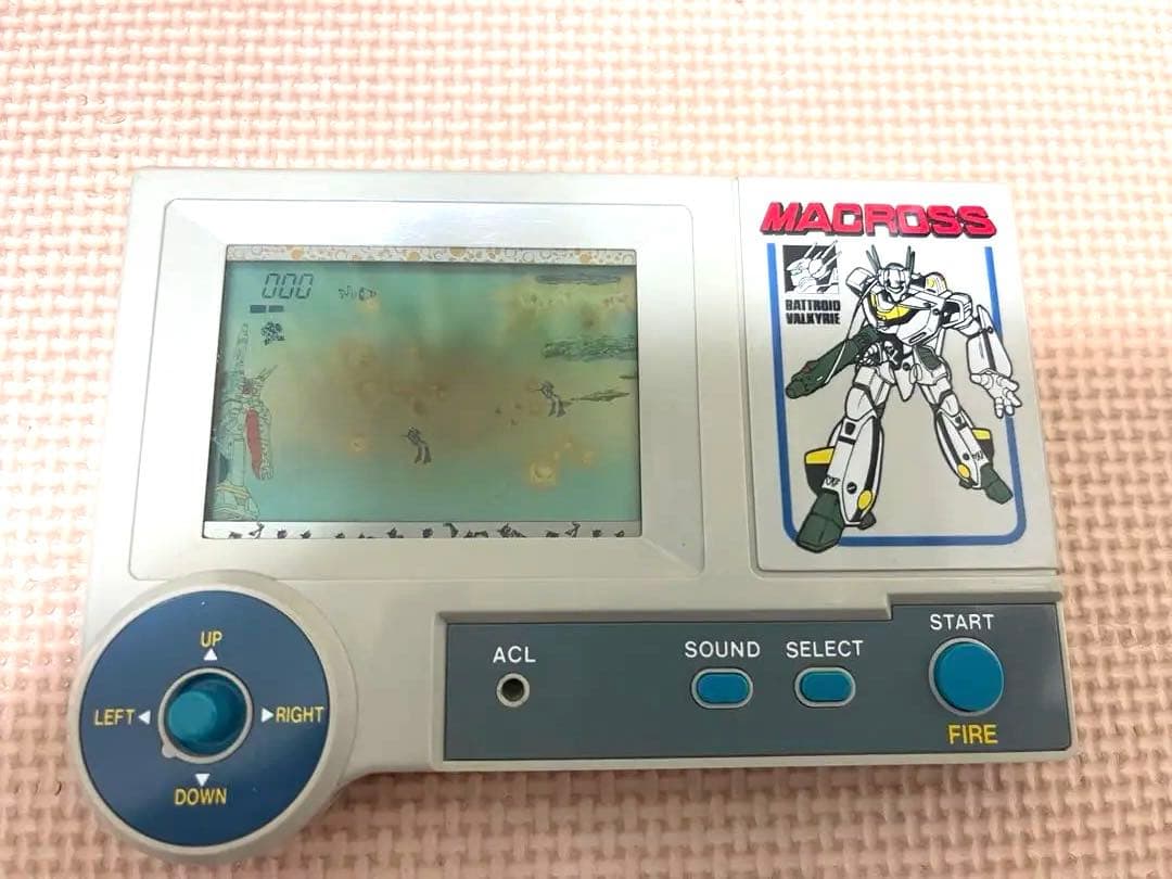 希少品　超時空要塞マクロス スペースファイト　ゲームウォッチ