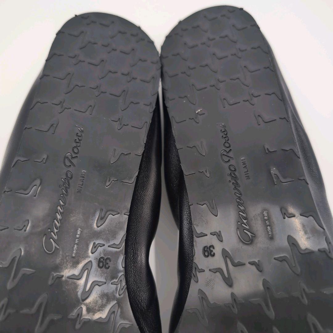 専用商品 新品未使用 ジャンヴィットロッシ バレエシューズ 39(24.5) 黒