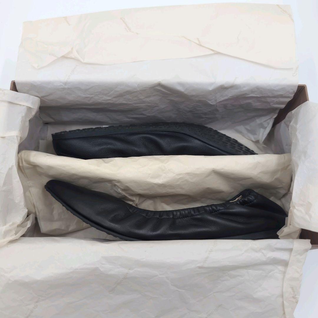 専用商品 新品未使用 ジャンヴィットロッシ バレエシューズ 39(24.5) 黒