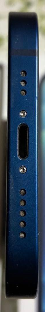 Apple iPhone 12 青色 本体 元箱とケーブル付き