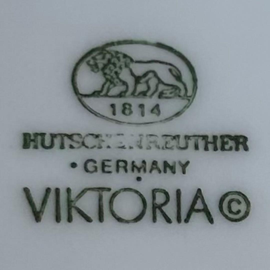 新品ドイツ製 HUTSCHENREUTHER ペールピーチ美しいディナー皿 5枚