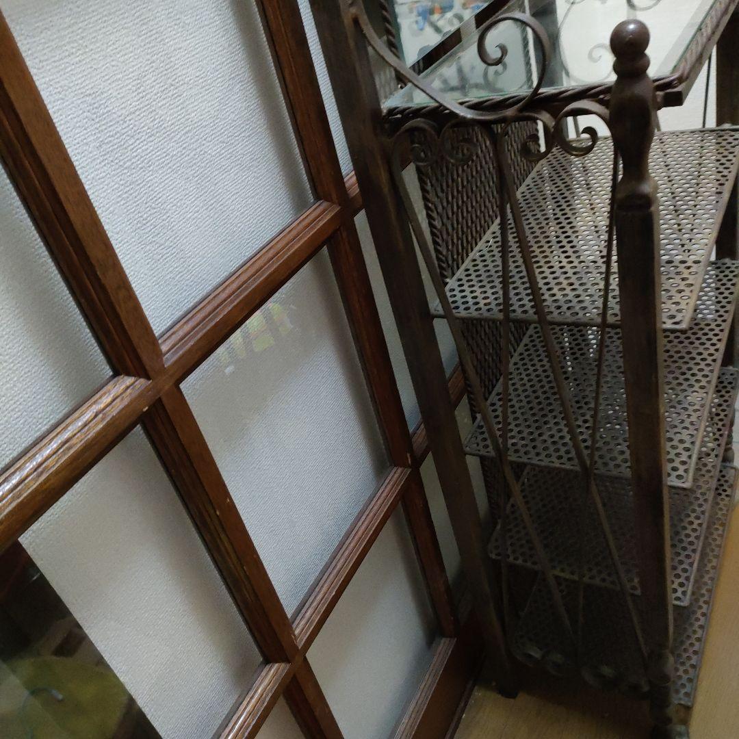 激レア　アイアンラック　薔薇飾りラック