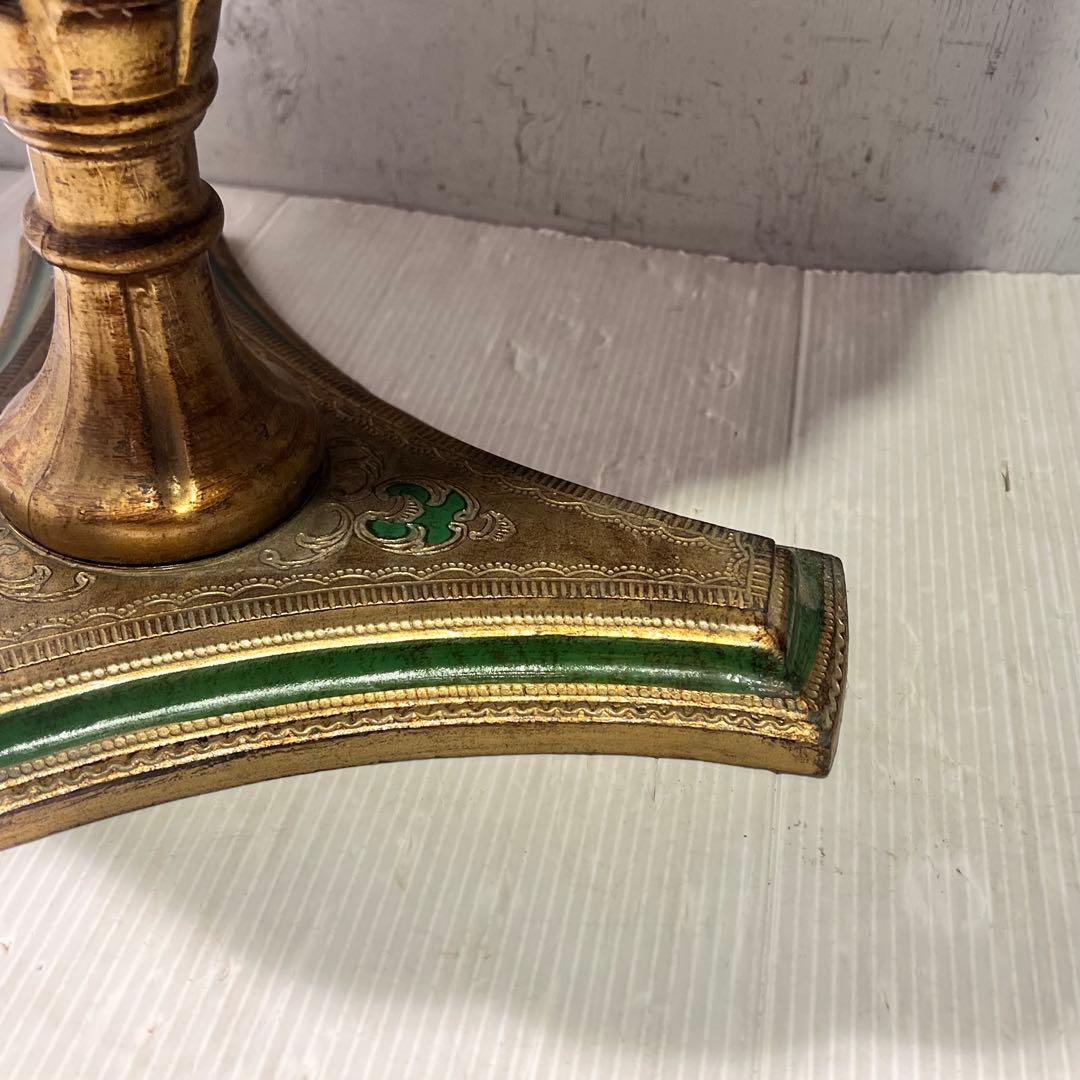 イタリア　フィレンツェ　フローレンタイン・サイドテーブル　一点もの