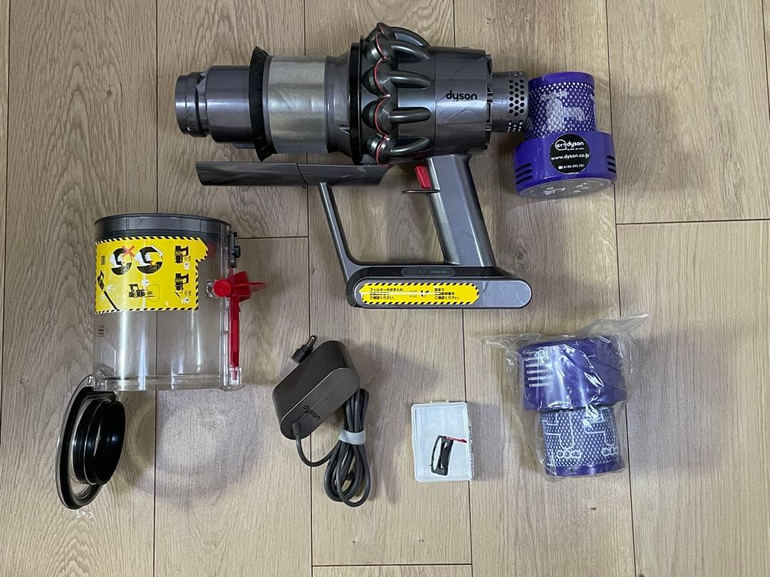 ダイソン⑩V10SV12 新品パイプ　２タイプヘッドから選択　新品交換フィルター