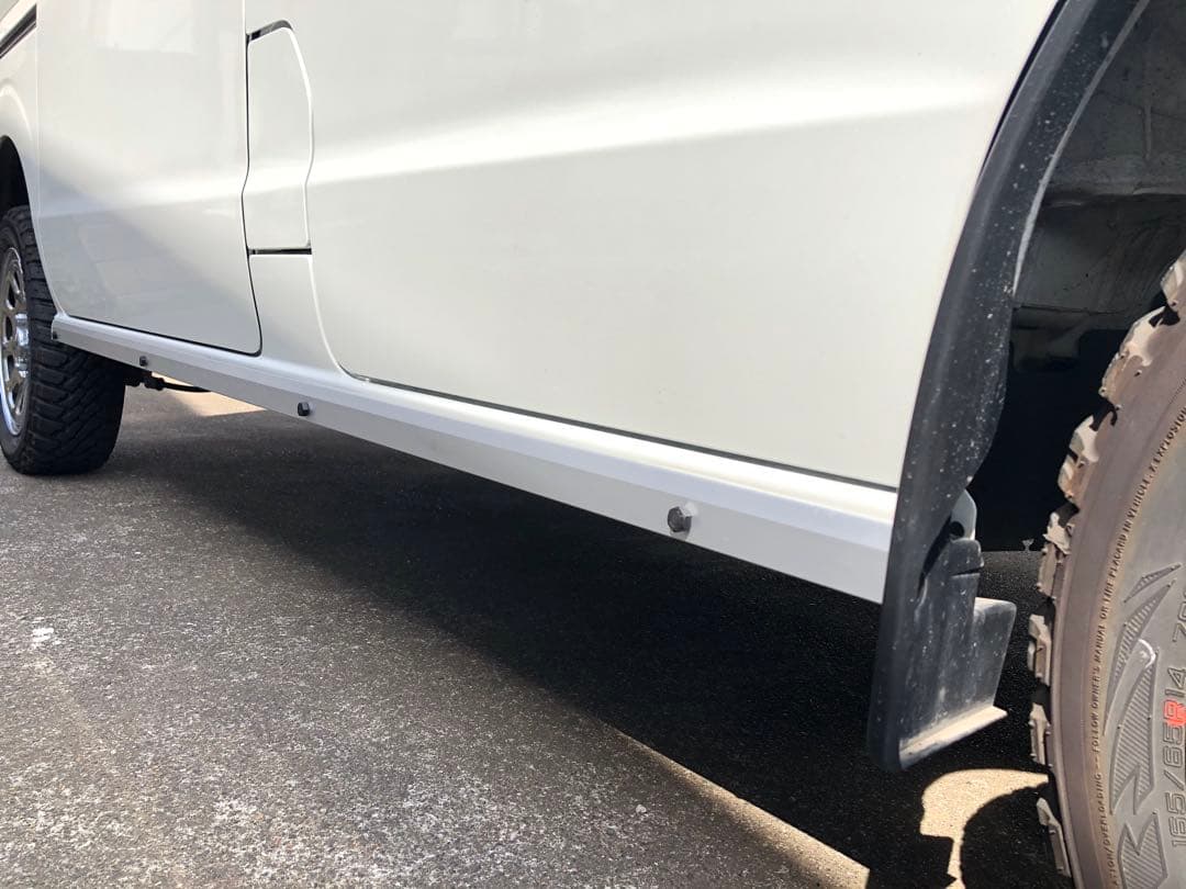 取付パーツなし　DA17W エヴリィ シルガードのみ 4穴仕様　塗装有り