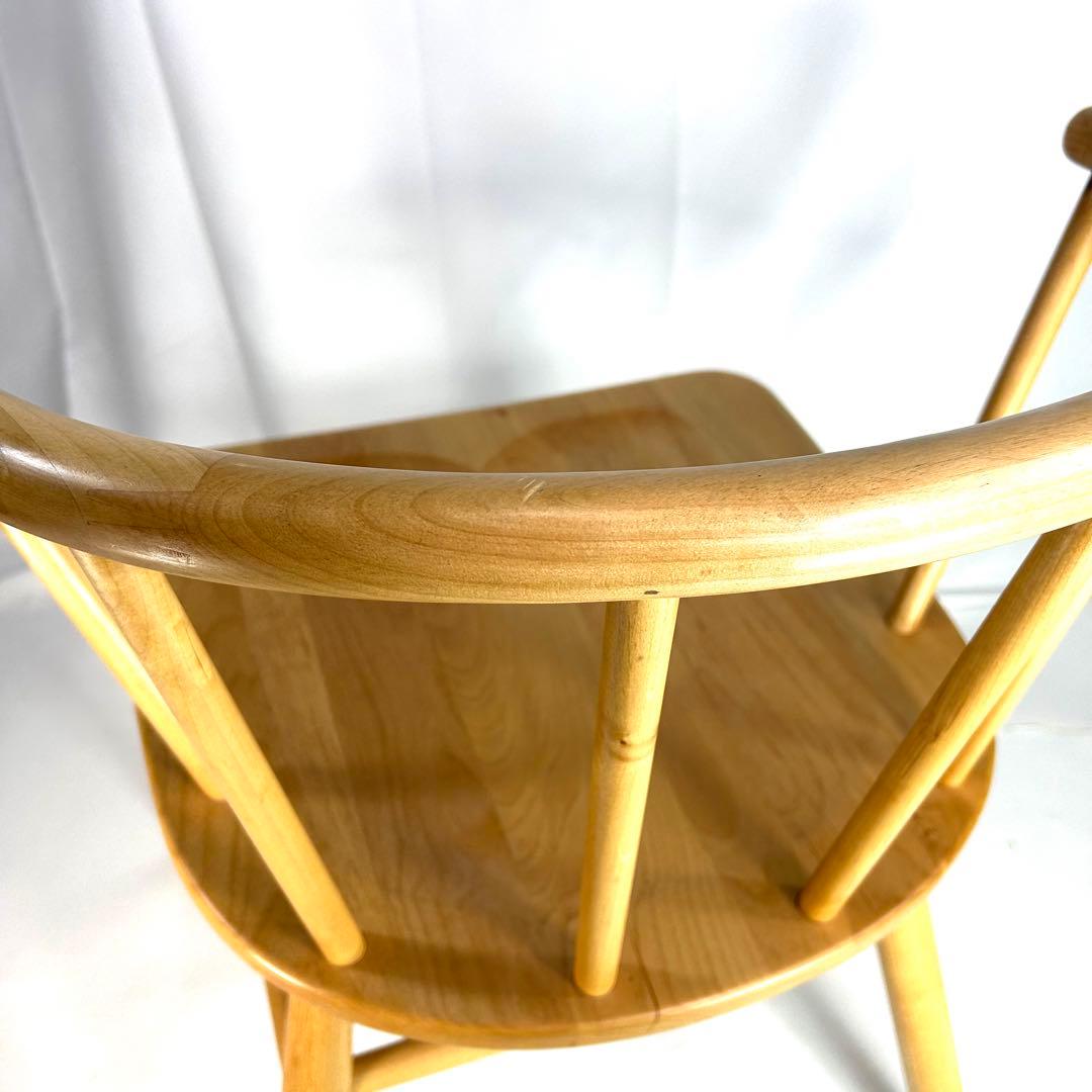 【送料無料】MUJI 無印良品 オークアームチェア・丸脚　ダイニングチェア