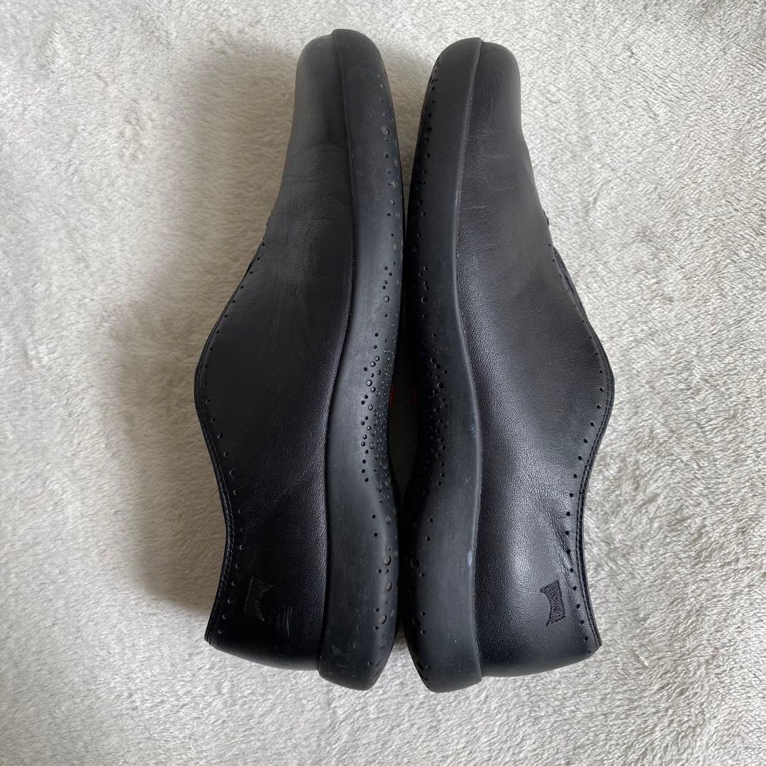 【美品✨】Camper スパイラルコメット　フラットシューズ　レザー　23cm