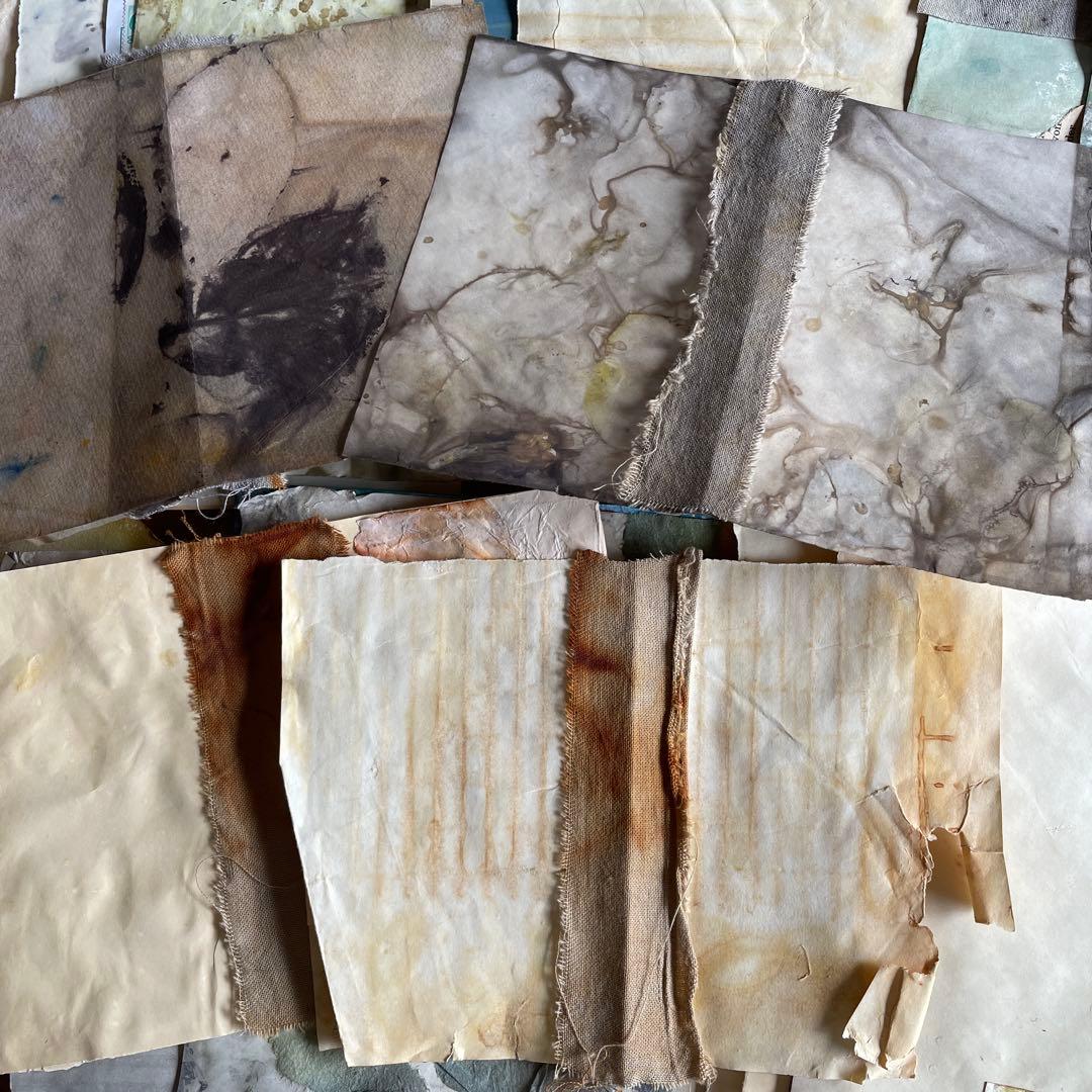 庭の本棚　 「襤褸の本12〜路地裏の本〜」 アートブック　ジャンクジャーナル