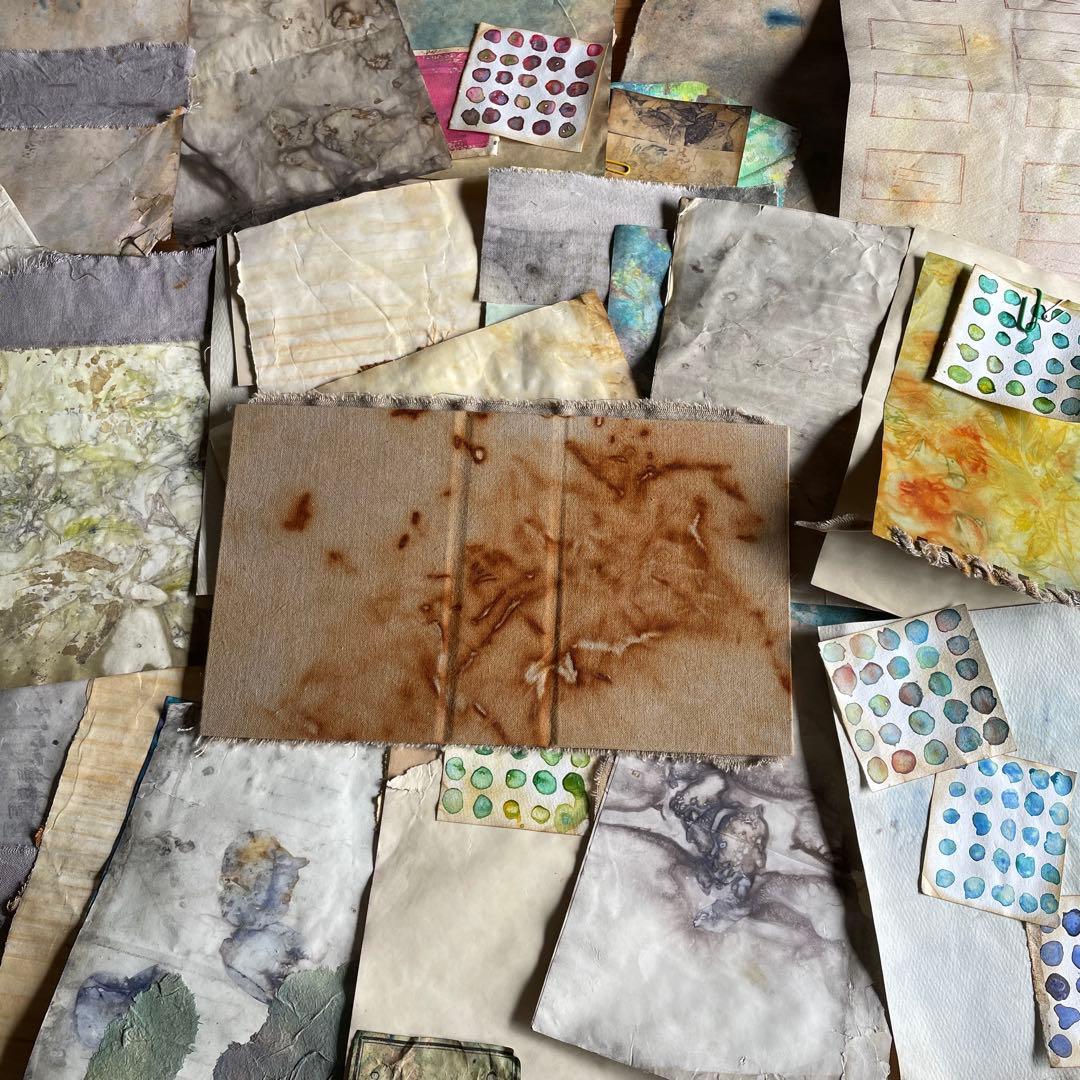 庭の本棚　 「襤褸の本12〜路地裏の本〜」 アートブック　ジャンクジャーナル