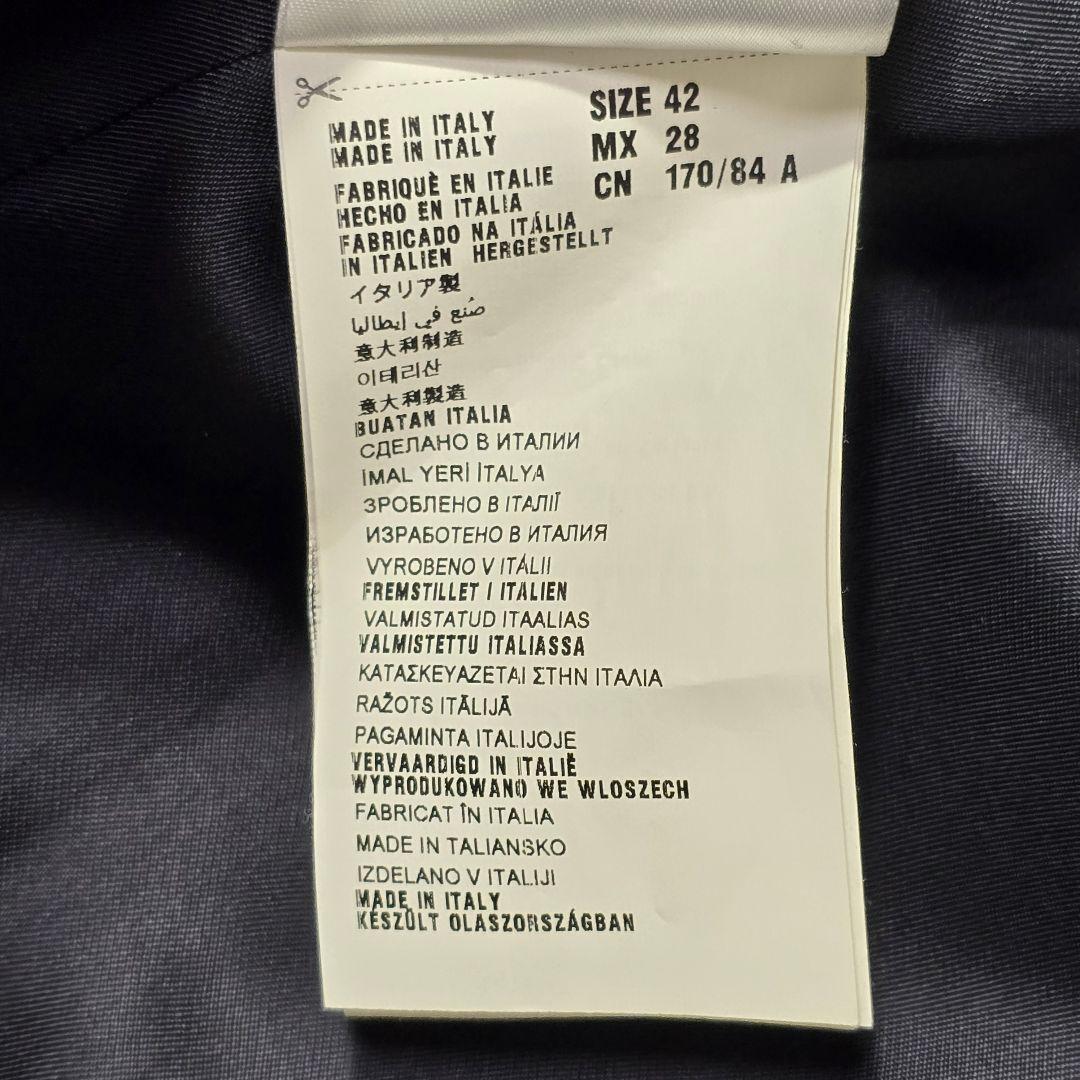 miu miu ミュウミュウ ジャガード織り ウールコート 42