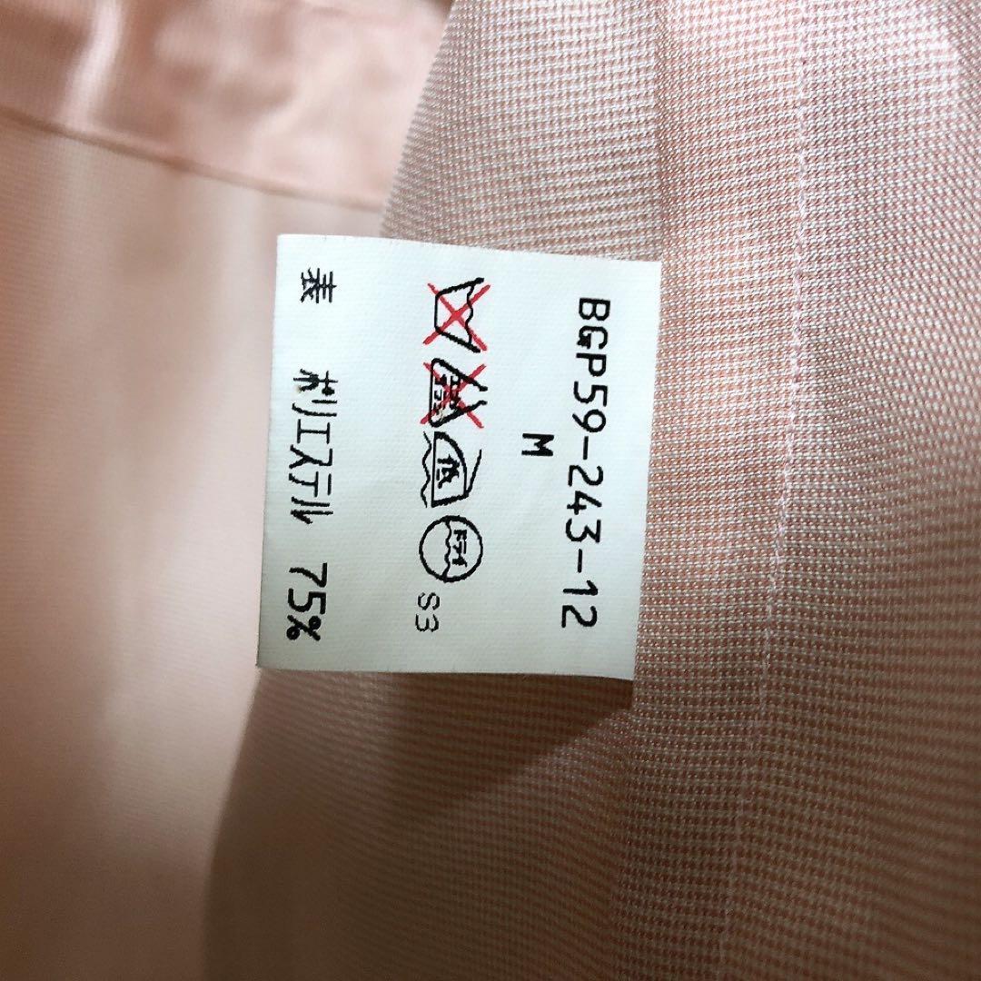 バーバリー　ブルゾンコート　金ボタン　ピンク　ノバチェック