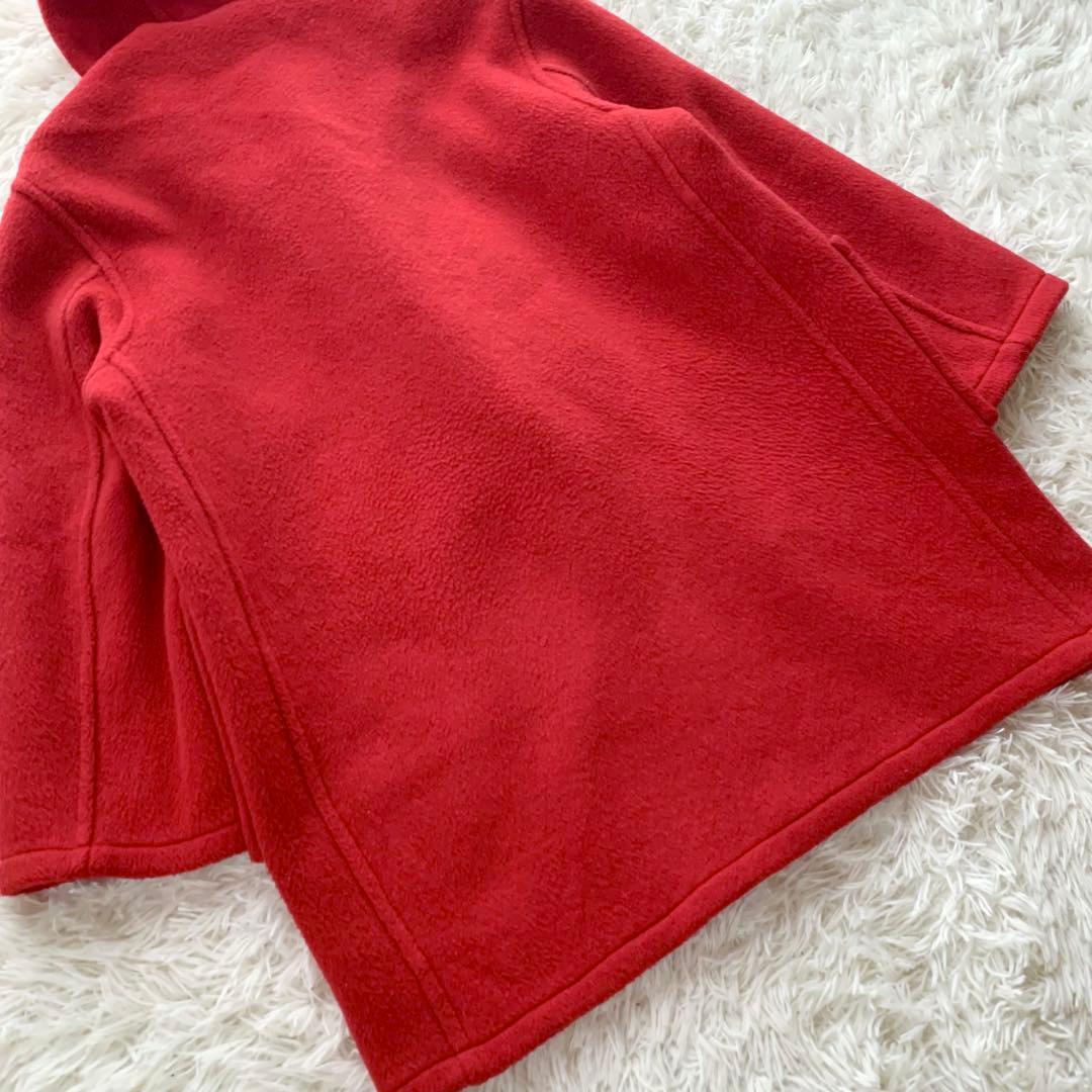 【極美品 3L】MONTGOMERY Tibbett ダッフルコート 英国製 赤