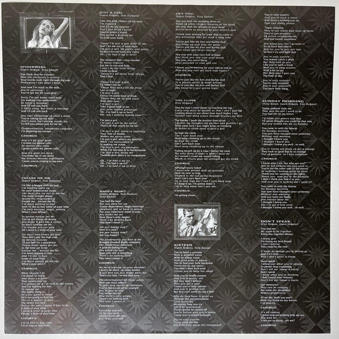 【LP】ノーダウト NO DOUBT tragic kingdom レコード