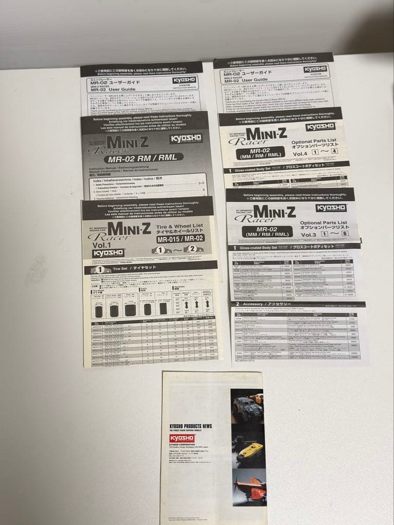 京商　ラジコンバッグ　充電器　ミニッツホンダタカタ／レーサー／MOTUL GTR