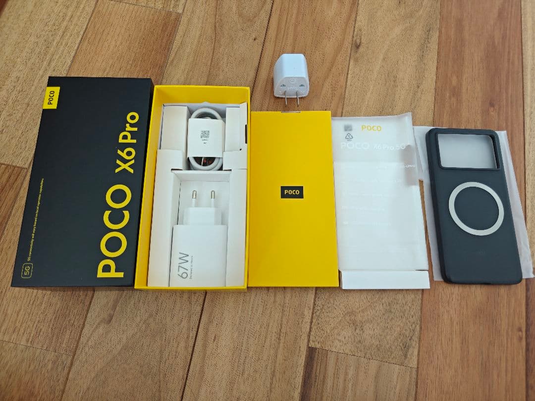 POCO X6 Pro 5G ブラック 12GB RAM 512GB ROM